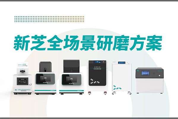 研磨效率低？樣本活性難保？新芝生物全場景研磨方案，科研無憂！
